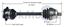Picture of Audi A8 Right Front CV Shafts 1997-2002 4D0407272AF 